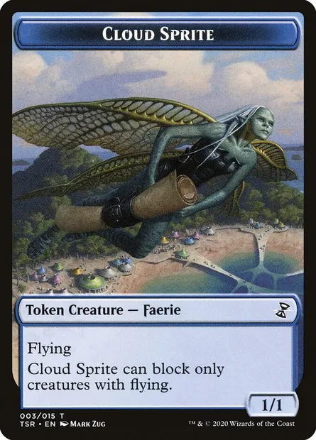 Cloud Sprite, Magic card TTSR 3 — Time Spiral Remastered Tokens set