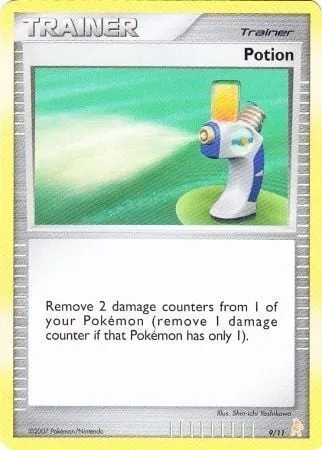 Potion, carte Pokémon TK3L 009 — extension DP Trainer Kit (Lucario)