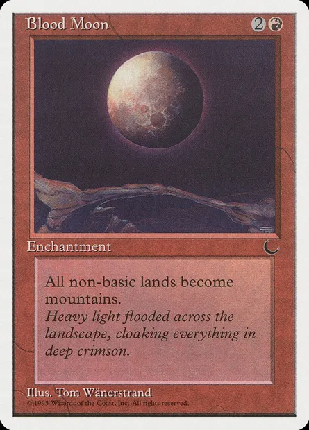 Blood Moon, Magic card CHR 46 — Chronicles set