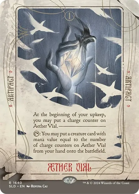 Aether Vial, Magic card SLD 1640 — Secret Lair Drop set