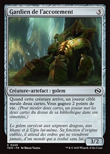 Gardien de l'accotement, carte Magic TDM 249 — extension Tarkir: Dragonstorm