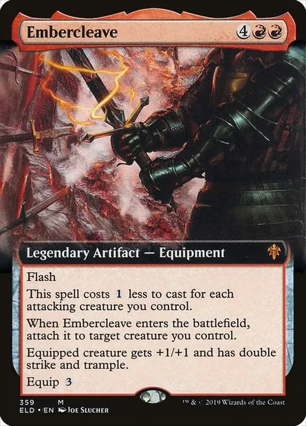 Embercleave, Magic card ELD 359 — Throne of Eldraine set