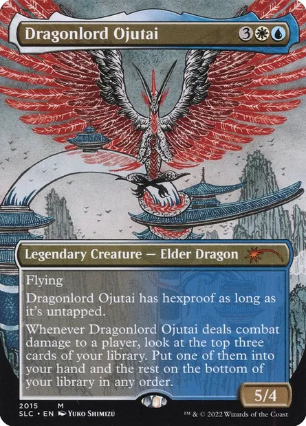 Dragonlord Ojutai, Magic card SLC 2015 — Secret Lair Countdown set