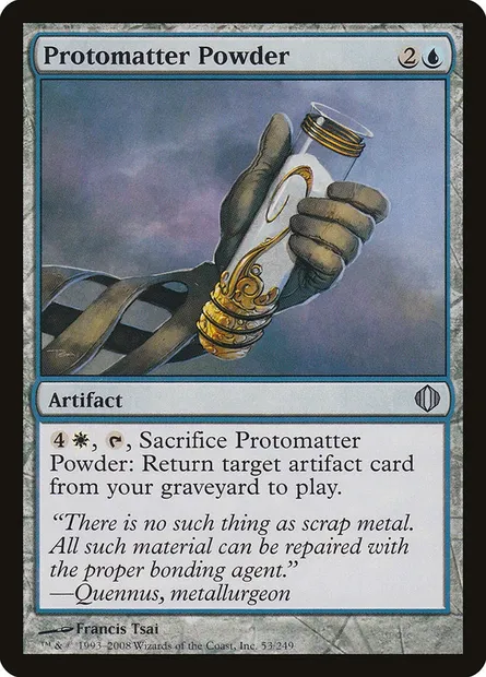 Protomatter Powder, Magic card ALA 53 — Shards of Alara set