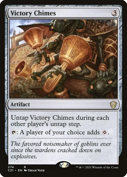 Victory Chimes, Magic card C21 274 — Commander 2021 set