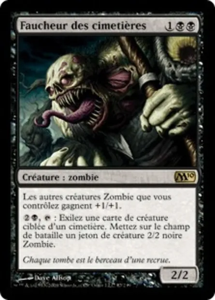 Faucheur des cimetières, carte Magic M10 87 — extension Magic 2010