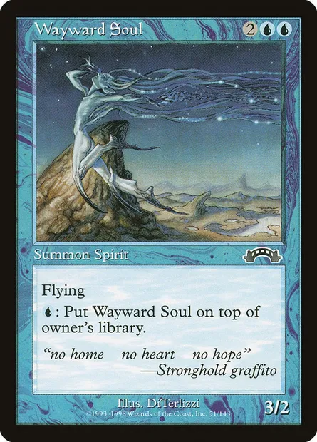 Ame rétive, carte Magic EXO 51 — extension Exode