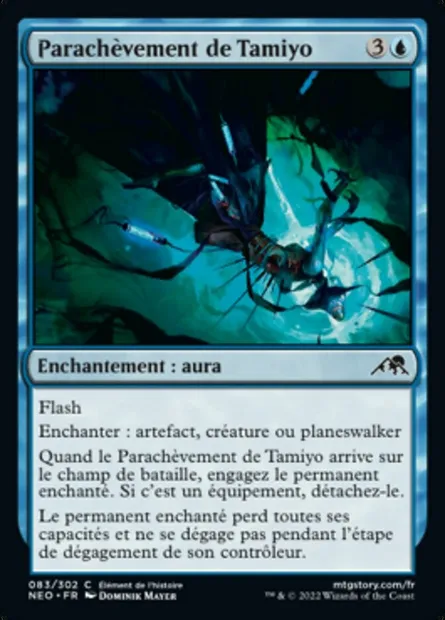 Parachèvement de Tamiyo, carte Magic NEO 83 — extension Kamigawa: La Dynastie Néon