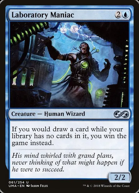 Maniaque de laboratoire, carte Magic UMA 61 — extension Ultimate Masters