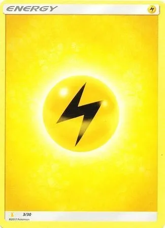 Lightning Energy, Pokémon card TK10A 003 — Sun & Moon Trainer Kit: Lycanroc & Alolan Raichu (Alolan Raichu) set