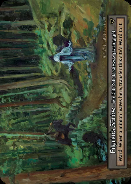 Pilgrim's Shrine, carte Sorcery GOT 413 — extension Gothic