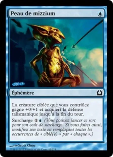 Peau de mizzium, carte Magic RTR 45 — extension Retour à Ravnica