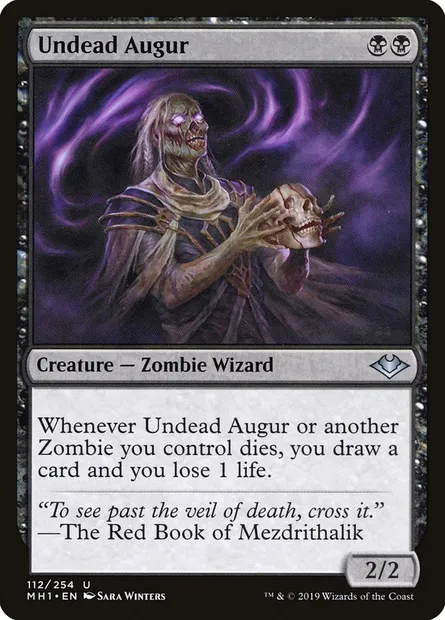 Undead Augur, Magic card MH1 112 — Modern Horizons set