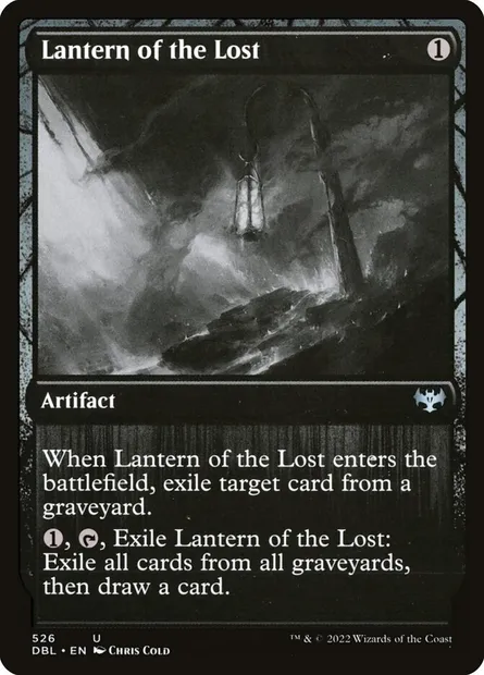 Lantern of the Lost, Magic card DBL 526 — Innistrad: Double Feature set