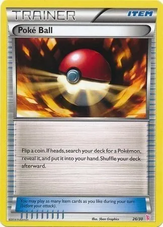 Poké Ball, carte Pokémon TK6S 026 — extension XY Trainer Kit: Sylveon