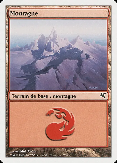 Montagne, carte Magic PSAL D57 — extension Salvat 2005