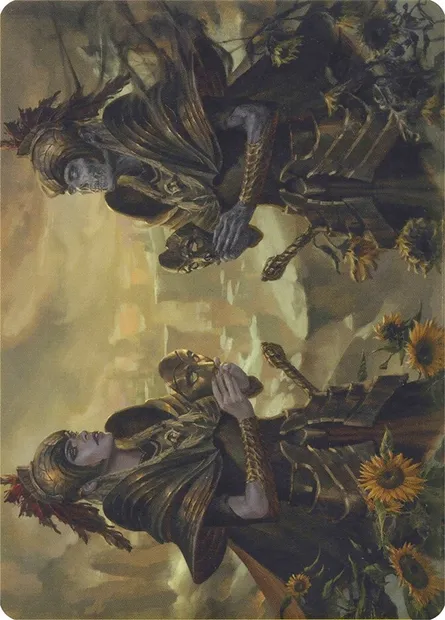 Endling // Endling, Magic card AMH1 7 — Modern Horizons Art Series set