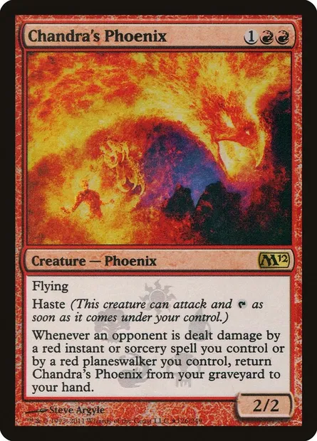 Chandra's Phoenix, Magic card PM12 126★ — Magic 2012 Promos set