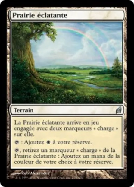 Prairie éclatante, carte Magic LRW 279 — extension Lorwyn