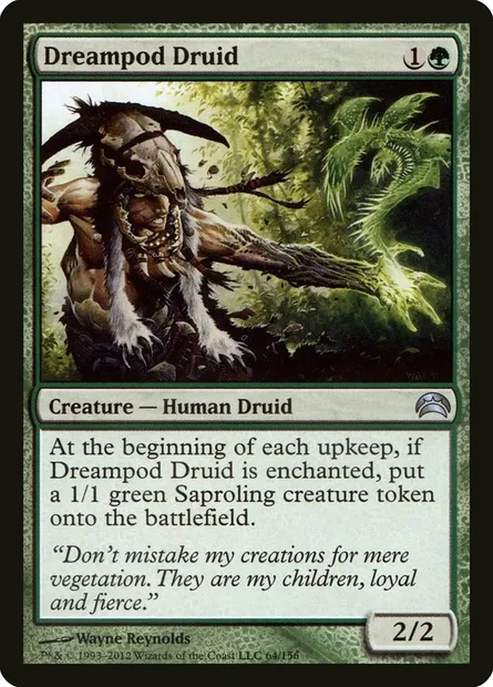 Dreampod Druid, Magic card PC2 64 — Planechase 2012 set