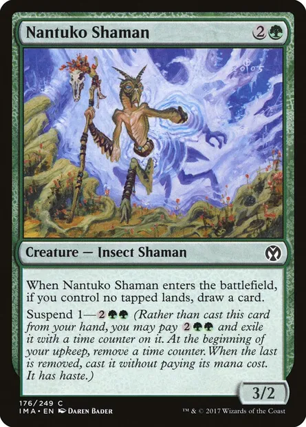 Shamane nantuko, carte Magic IMA 176 — extension Iconic Masters