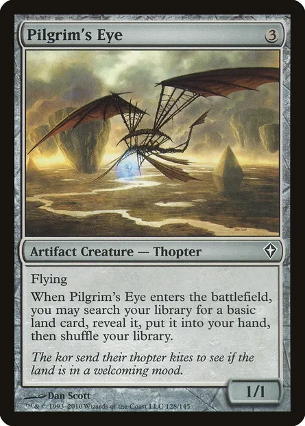 Pilgrim's Eye, Magic card WWK 128 — Worldwake set