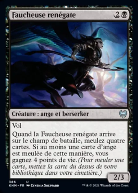 Faucheuse renégate, carte Magic KHM 386 — extension Kaldheim