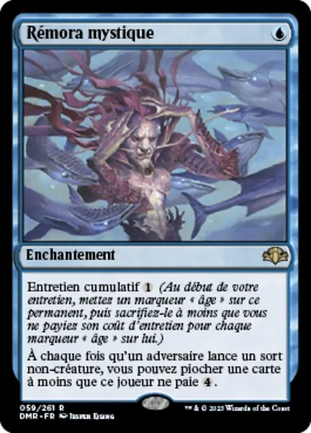 Rémora mystique, carte Magic DMR 59 — extension Dominaria Remastered