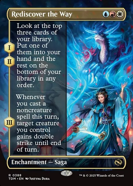 Rediscover the Way, Magic card TDM 388 — Tarkir: Dragonstorm set