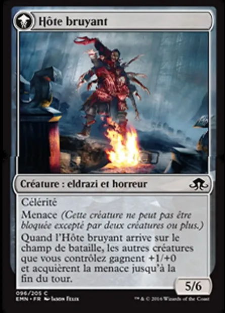Hôte bruyant, carte Magic EMN 96b — extension La lune hermétique