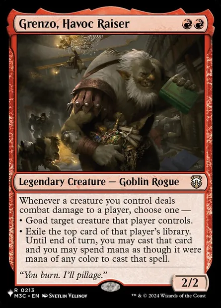 Grenzo, Havoc Raiser, Magic card PLST M3C-213 — The List set