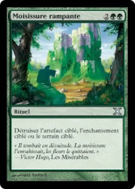 Moisissure rampante, carte Magic 10E 258 — extension Dixième édition