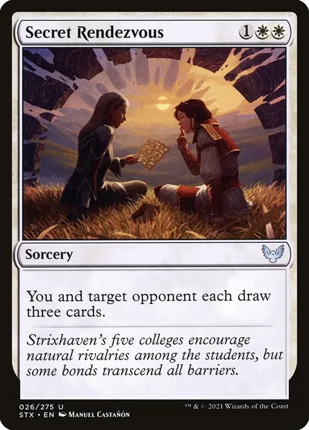 Secret Rendezvous, Magic card STX 26 — Strixhaven: School of Mages set