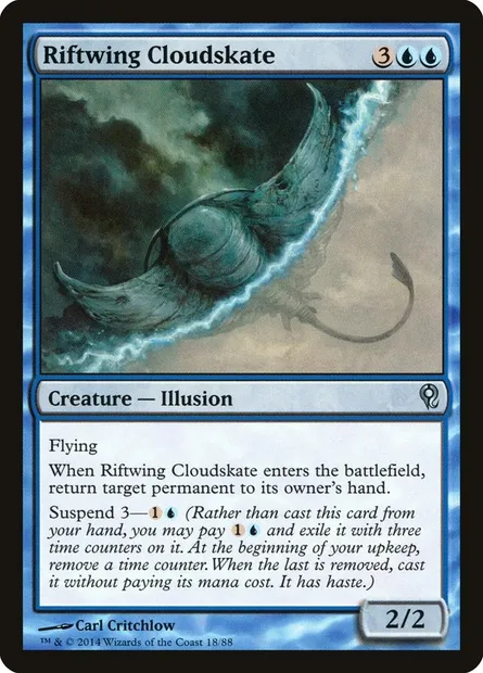 Riftwing Cloudskate, Magic card DDM 18 — Duel Decks: Jace vs. Vraska set