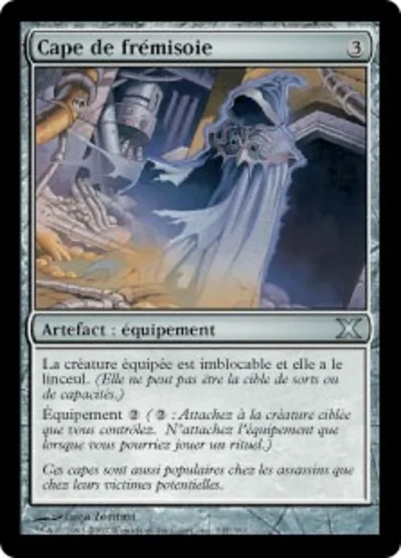 Cape de frémisoie, carte Magic 10E 345 — extension Dixième édition