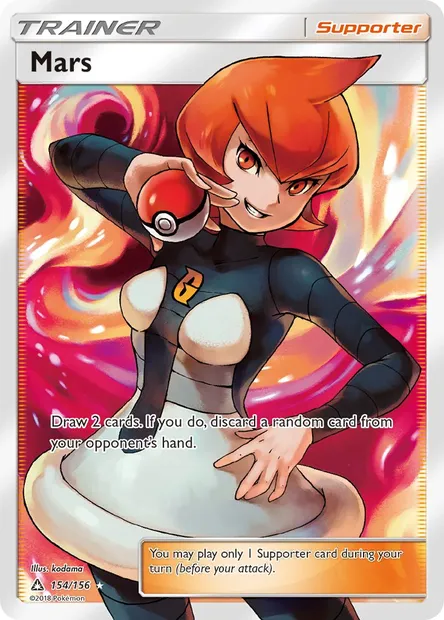 Mars, Pokémon card UPR 154 — Ultra Prism set