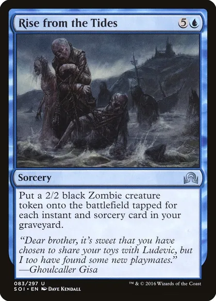 Rise from the Tides, Magic card SOI 83 — Shadows over Innistrad set