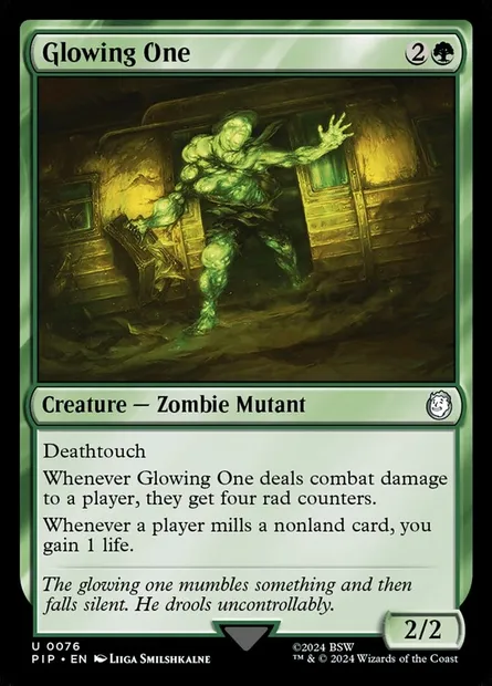 Glowing One, Magic card PIP 76 — Fallout set