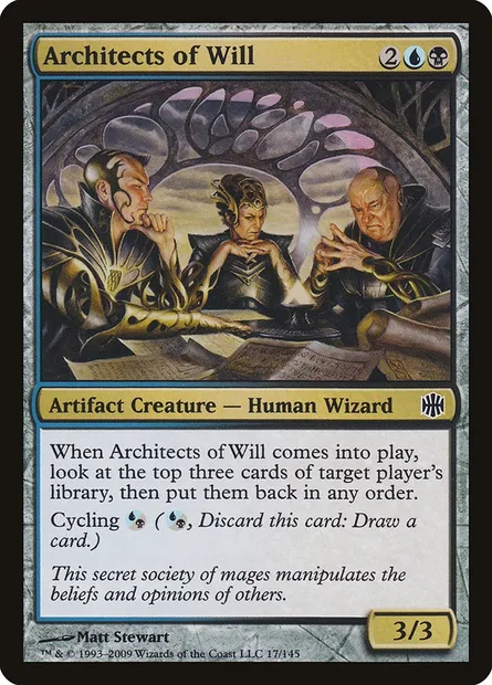 Architects of Will, Magic card ARB 17 — Alara Reborn set