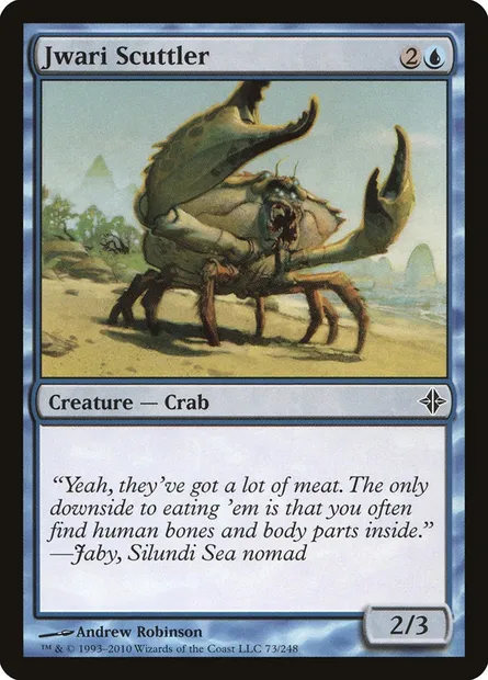 Jwari Scuttler, Magic card ROE 73 — Rise of the Eldrazi set