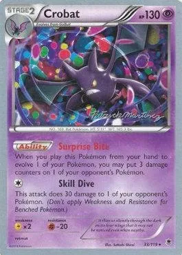 Crobat, Pokémon card WCD15 033 — World Championship Decks 2015 set