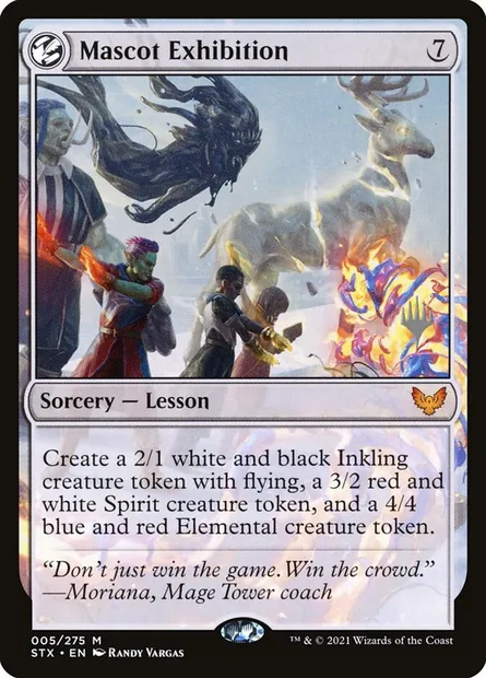 Mascot Exhibition, Magic card PSTX 5p — Strixhaven: School of Mages Promos set
