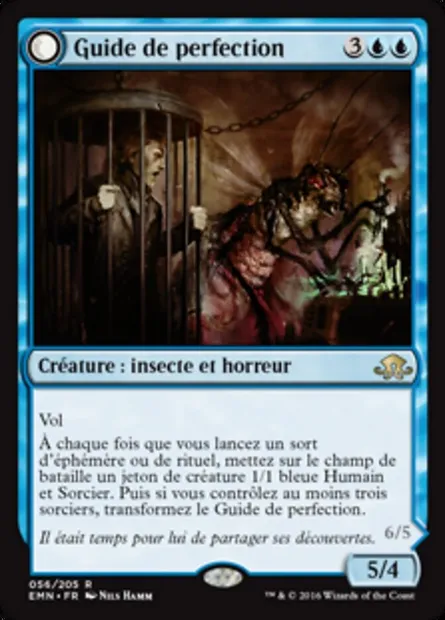 Guide de perfection // Itération finale, carte Magic EMN 56 — extension La lune hermétique
