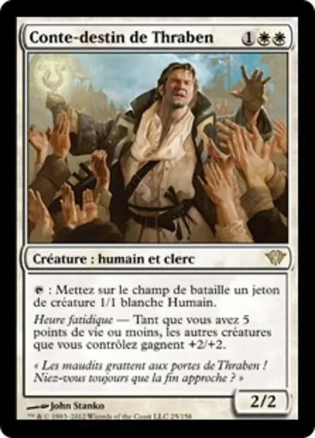 Conte-destin de Thraben, carte Magic DKA 25 — extension Obscure Ascension