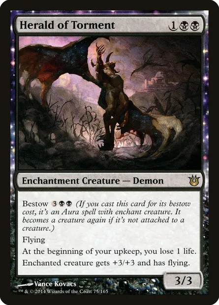 Herald of Torment, Magic card BNG 75 — Born of the Gods set