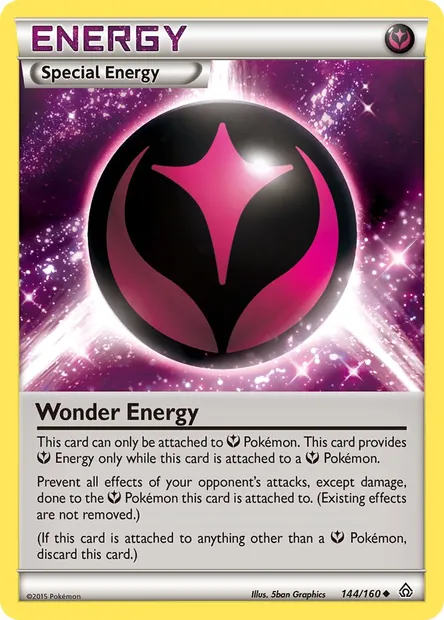 Wonder Energy, Pokémon card PRC 144 — Primal Clash set