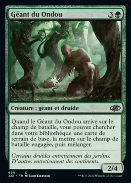 Géant du Ondou, carte Magic J22 698 — extension Jumpstart 2022