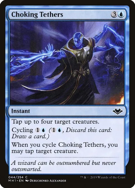 Choking Tethers, Magic card MH1 44 — Modern Horizons set