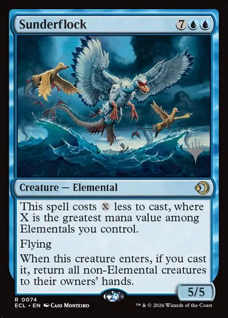 Scindevol, carte Magic PECL 74p — extension Lorwyn Eclipsed Promos
