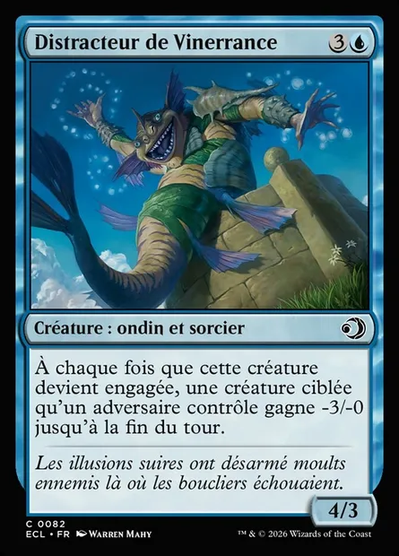 Distracteur de Vinerrance, carte Magic ECL 82 — extension Lorwyn Eclipsed